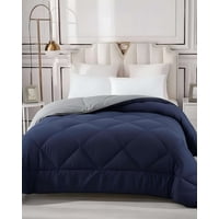 Rouss - Juego Plumon Nordico + Sabana Plaza Y Media 150X200 Gris/Azul