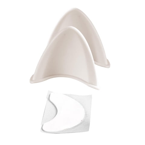 Magideal - Con Para Casco, Accesorio , Decoración Universal Para Cascos De Bicicleta, Motocicleta, Bicicleta De Esquí (Casco No , Blanco