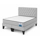 thumbnail image 2 of Cama King Plazas Gris Claro Europea Incluye Base+respaldo+colchon, 2 of 2
