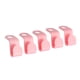 thumbnail image 1 of 5 Piezas Conector De Suspensión De Ropa Clips De Suspensión Duraderos Para Bufandas Camisa Chaquetas Rosa, 1 of 5