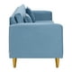 thumbnail image 3 of Sofa New Retro 3c Felpa 01 Azul Petroleo, 3 of 6