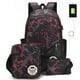 thumbnail image 1 of 3pcs set boys girls school bags kids waterproof school backpack for for children bookbag student primary schoolbag girl, 1 of 3