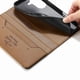 thumbnail image 4 of Funda Tipo Cartera de Cuero Sintético para XIAOMI POCO x7Pro Bloqueo RFID, con Ranuras para Tarjetas y Bolsillo para Efectivo, Cierre Magnético Fuerte Marrón, 4 of 4
