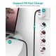 thumbnail image 2 of Cable USB C a USB C 3.1 Gen 2, 10 Gbps, transferencia de datos, 100 W PD, 2 of 7