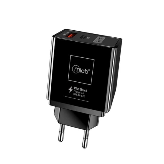 Cargador Rápido 220v-dos Puertos Usb Qc 3.0 Y Pd-20w-protecciones De Sobrecorriente Y Sobretensión MLAB