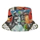 thumbnail image 5 of Pájaros Enojados Sombrero bucket para adultos, gorra de protección solar, sombrero de pescador plegable para viajes al aire libre, pesca y actividades de verano, 5 of 6