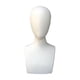 thumbnail image 2 of Expositor De Cabeza De Maniquí Con Sombrero, Modelo De Decoración Artística Para Tocado, Collar, Hombros Planos, 2 of 5