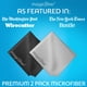 thumbnail image 3 of Paquete de 2 paños de limpieza de microfibra MagicFiber para gafas, 3 of 6