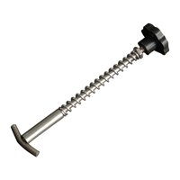 Ioensy - Poste Metálico Para Comedero De Lechones Accesorio De Varilla Fija De Acero Inoxidable L