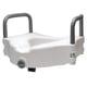 thumbnail image 1 of Asiento de inodoro elevado Lumex con reposabrazos extraíbles 4.5, 1 of 6