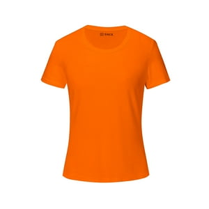 Snix - Polera Femenina Dry Fit - Naranja Fluor Talla Xs