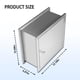 thumbnail image 3 of Caja de bandeja de transferencia de muestras de acero inoxidable 34 x 15 x 32 cm con doble puerta, 3 of 9