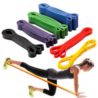 Inaltum Fitness - Kit 5 Bandas Elásticas Circular Calistenia Crossfit + Extras