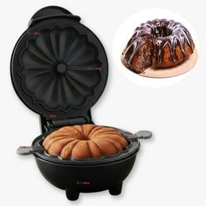 Line - Máquina De Mini Bundt Queque Pastel Con Molde Antiadherente 700W