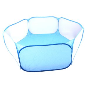 Ioensy - Animal Playpen Ejercicio Interior Gatito Erizos Anti Escape Blue