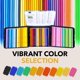 thumbnail image 3 of Lápices de colores Castle Art Supplies Set primaveral de 72 unidades a base de cera, 3 of 6