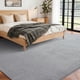 thumbnail image 2 of Alfombra de Área FinRèc Home 274 cm x 183 cm Gris Lavable, 2 of 8