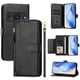 thumbnail image 4 of FOXDOCK Funda Tipo Cartera para Huawei Pura 80 Cuero PU con Cremallera y Correa de Muñeca, Ranuras para Tarjetas, Soporte Plegable, Cierre Magnético, 4 of 5
