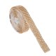 thumbnail image 2 of 1 Rollo De 5 Hileras De Diamantes De Imitación De Cinta De Diamante De Envoltura De Malla DIY Craft Golden AB, 2 of 5