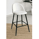 thumbnail image 2 of Piso de Bar Taburete Velvet 66cm Terciopelo Blanco, 2 of 5