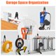 thumbnail image 3 of Organizador para colgar garaje Garage Hooks AOBEN, muy resistente, paquete de 24, 3 of 7