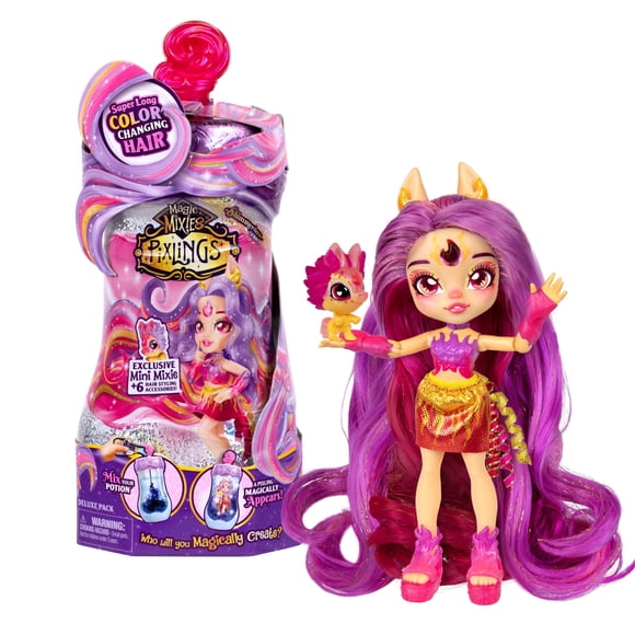 Paquete Deluxe de Toy Magic Mixies Pixlings Pippa Firehorse