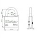thumbnail image 3 of Candado Oister MAX 50mm, 3 of 5