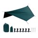 thumbnail image 4 of Tienda De Campaña Individual Toldo De Lona Toldo De Lona Suelo Impermeable Ligero Verde Oscuro, 4 of 5