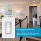 thumbnail image 3 of Interruptor inteligente Lutron Claro DVRFW-5NS-WH-A para Caséta White, 3 of 9