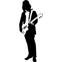 Rienda Libre Graphics - Decomural Guitarist Guitar Musical Instruments Ws-17812