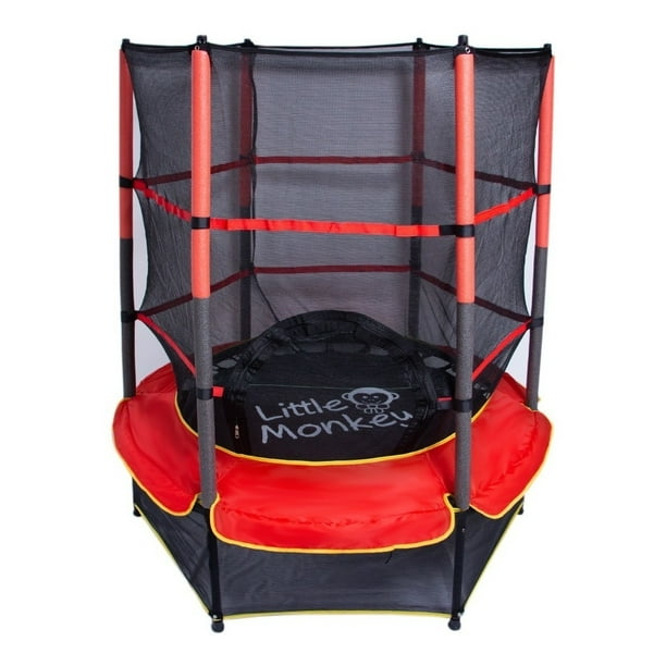 Cama Elástica Niños Malla Protectora Rojo Lider - Main Image