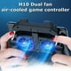 thumbnail image 2 of H10 4-dedo de control del juego móvil con radiador de puntería Joystick de tiro para IOS Android Accesorios para juegos-2500mAh, 2 of 6