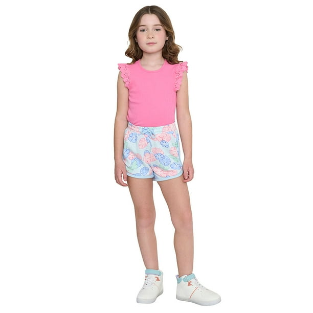 Short Niña Kids Punto Celeste Corona