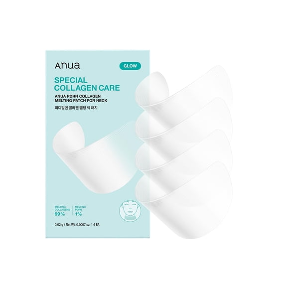 Parche ANUA PDRN Colágeno para Cuello que Se Disuelve 4 unidades