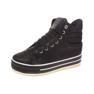 Zapatilla Caña Negro Vía Franca