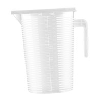 Magideal - Taza Medidora, Recipiente Para Líquidos, Jarra De Agua Transparente Resistente, Herramientas De Cocina Para Restaurante, Vino Doméstico, Agua Fría Y 5000Ml