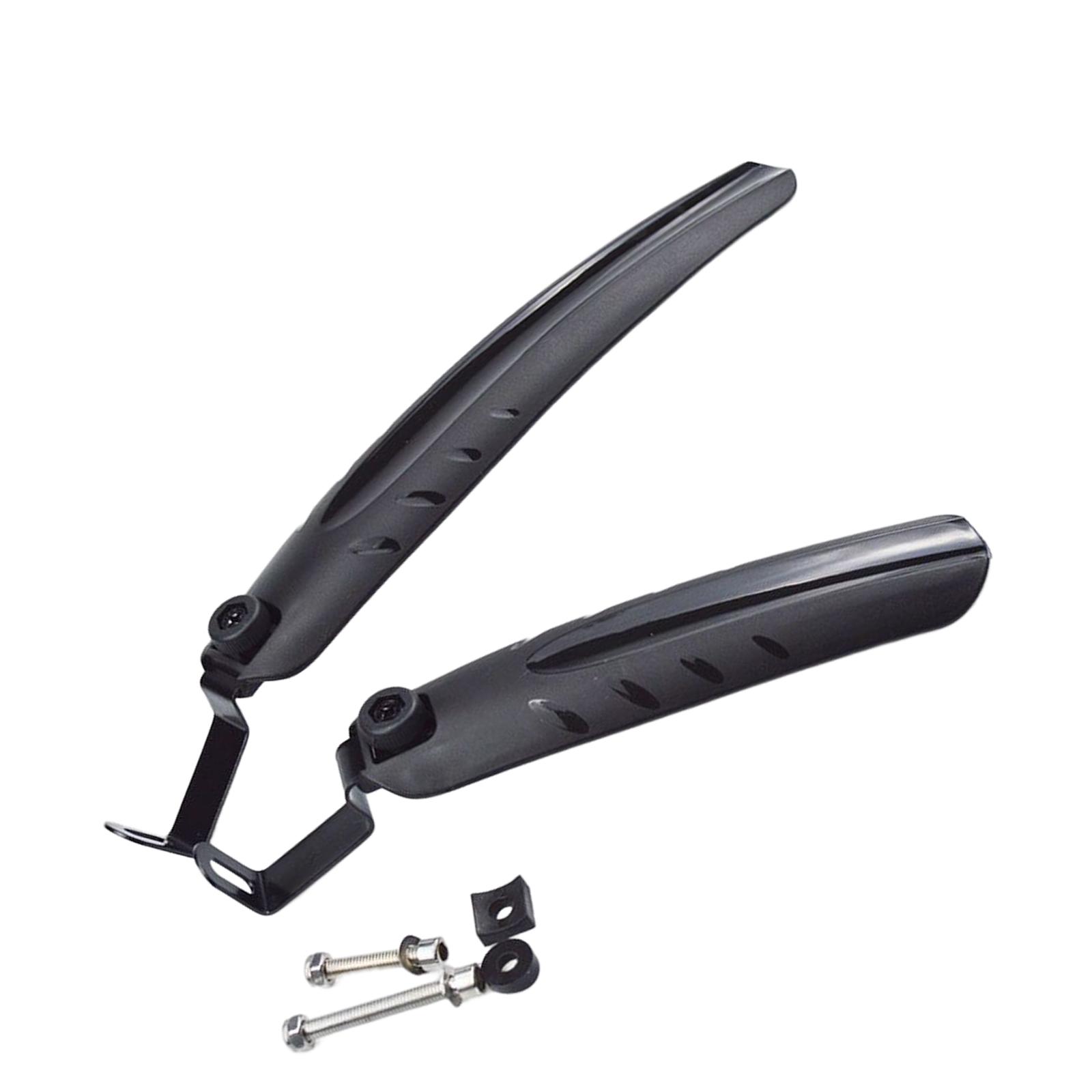 Magideal - 2 Guardabarros De Eléctrica Premium, Guardabarros De De Liberación Rápida, Guardabarros De Plegable Ligero Y Estable , 16 Pulgadas A 20 Pulgadas