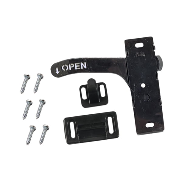 Kit de reemplazo de cerradura de puerta de , fácil instalación, accesorios para RV, Hardware de puerta de entrada interior para autocaravanas , Mango Mango derecho