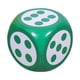 thumbnail image 2 of Dados De Espuma, Material Didáctico, Dados De Puntos De Aprendizaje Para Niños, Niños, Niñas, Aula, Verde, 2 of 5