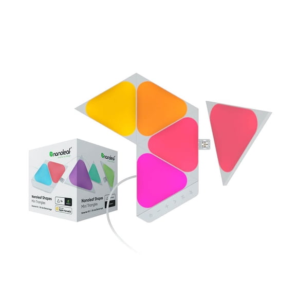 Kit de minitriángulo con forma de minitriángulo Nanoleaf NL485005TW5P