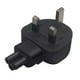 thumbnail image 2 of Enchufe Británico Macho A Enchufe Hembra IEC320 C5 Para Dispositivo Electrónico PC Portátil, 2 of 5