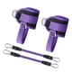 thumbnail image 1 of Kit De 1 Par De Correas De Tobillo Ajustables, Accesorio Para Máquina De Cable, Bandas De Fitness Moradas, 1 of 5