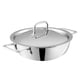thumbnail image 1 of Kadai Vinod Platinum Triply de Acero Inoxidable 22 cm, 1 of 5