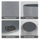 thumbnail image 3 of Macetero Grande Plastico Resistente Simil Piedra 43X43X43Cm, 3 of 5
