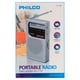 thumbnail image 3 of Radio De Bolsillo Retro AM FM Gris ICF-20, 3 of 3