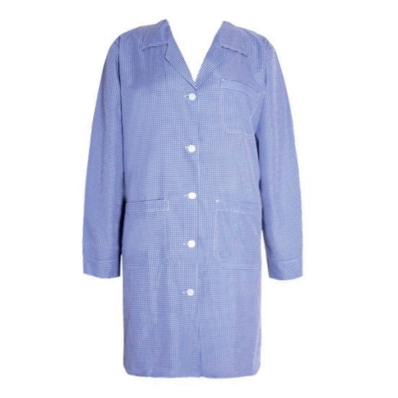 Delantal Niña Cuadrille Azul Talla 10