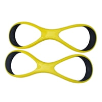 Magideal - De Para Antebrazo, Codo Correctivo, Cómoda, Profesional, Estilo Libre, Fácil De Usar Para Entrenamiento De Natación, Guante De Natación P L Amarilla