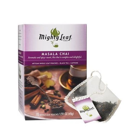 Té Masala Chai Negro Especiado Mighty Leaf 45g