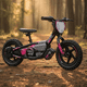 thumbnail image 2 of Bicicleta Moto Eléctrica E-Bike BeRide Aro 12 Rosada, 2 of 9
