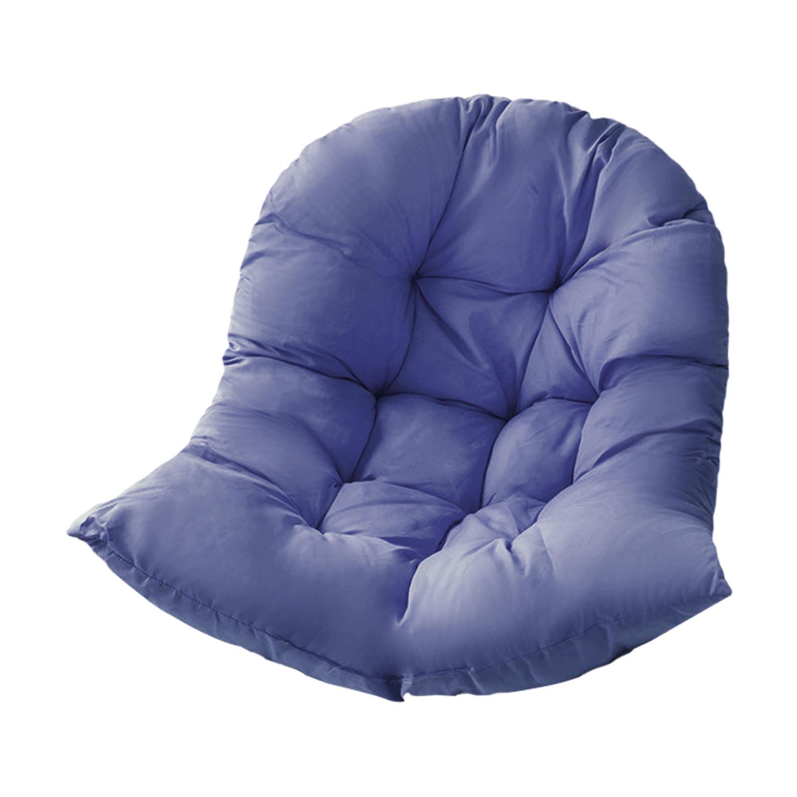 Magideal - Cojín Para Silla Colgante, Cojín Para Asiento De Silla De Exterior, Cómodo Cojín Para Silla Columpio, Alfombrilla Para Silla De Jardín Para Decoración Cian